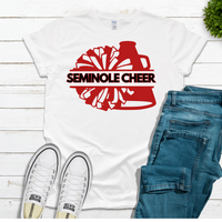 🎉 Seminole Cheer Tee & Hoodie – Spirit Wear Done Right! 🎉