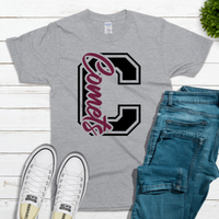 HHS "COMETS VARSITY" SHORT SLEEVE TSHIRT