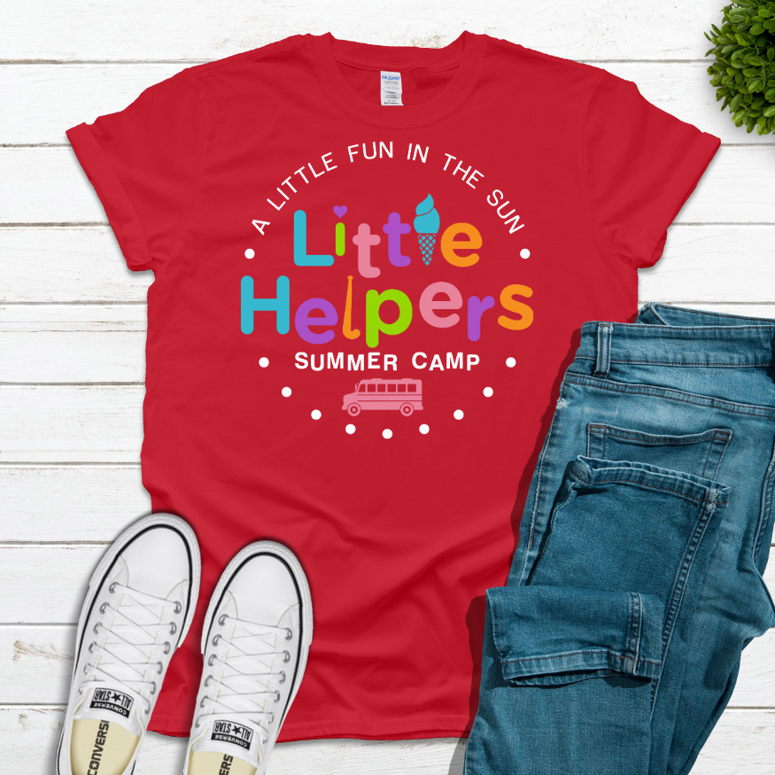 LITTLE HELPERS CAMP SHIRTS – For Us Custom Designs