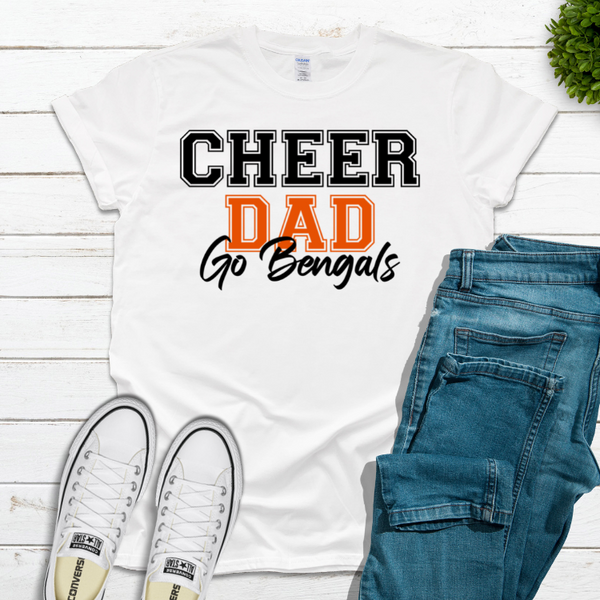 ORANGE BENGALS CHEER DAD