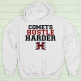 HHS "COMETS HUSTLE HARDER" HOODIE