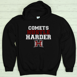 HHS "COMETS HUSTLE HARDER" HOODIE
